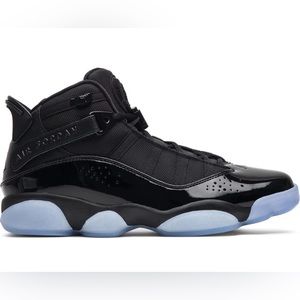Air Jordan 6 Rings Black Ice Mens Sneaker